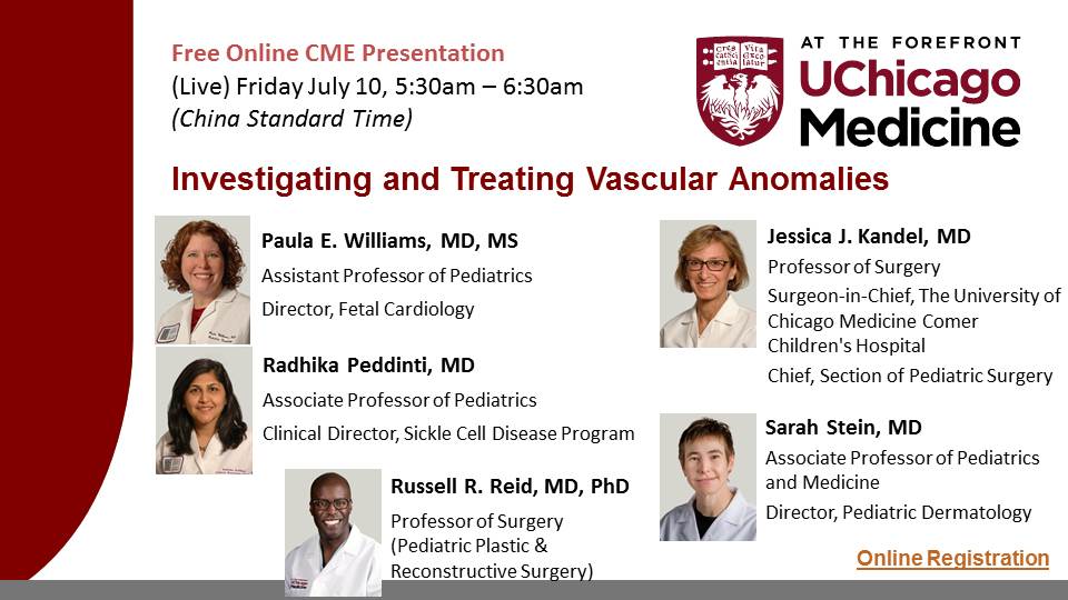 芝加哥大学医学中心在线继续医学教育系列：血管异常的调查与治疗